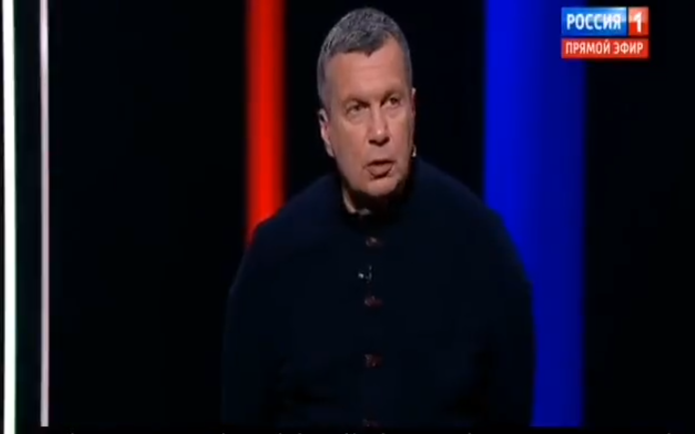 VIDEO Propagandistul Soloviov vrea ca Rusia să bombardeze România pentru că ajută Ucraina