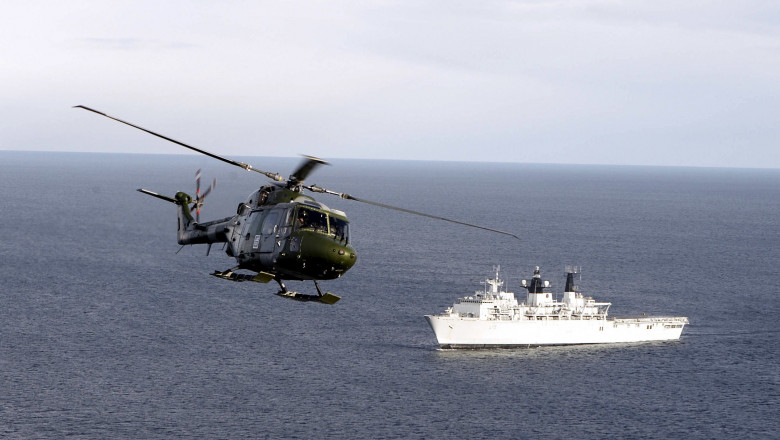 Royal Navy Commando Helicopter Force Training in Norway - Mar 2008