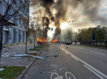 Atacuri cu rachete în Kiev. Sursa foto:Insider / Twitter