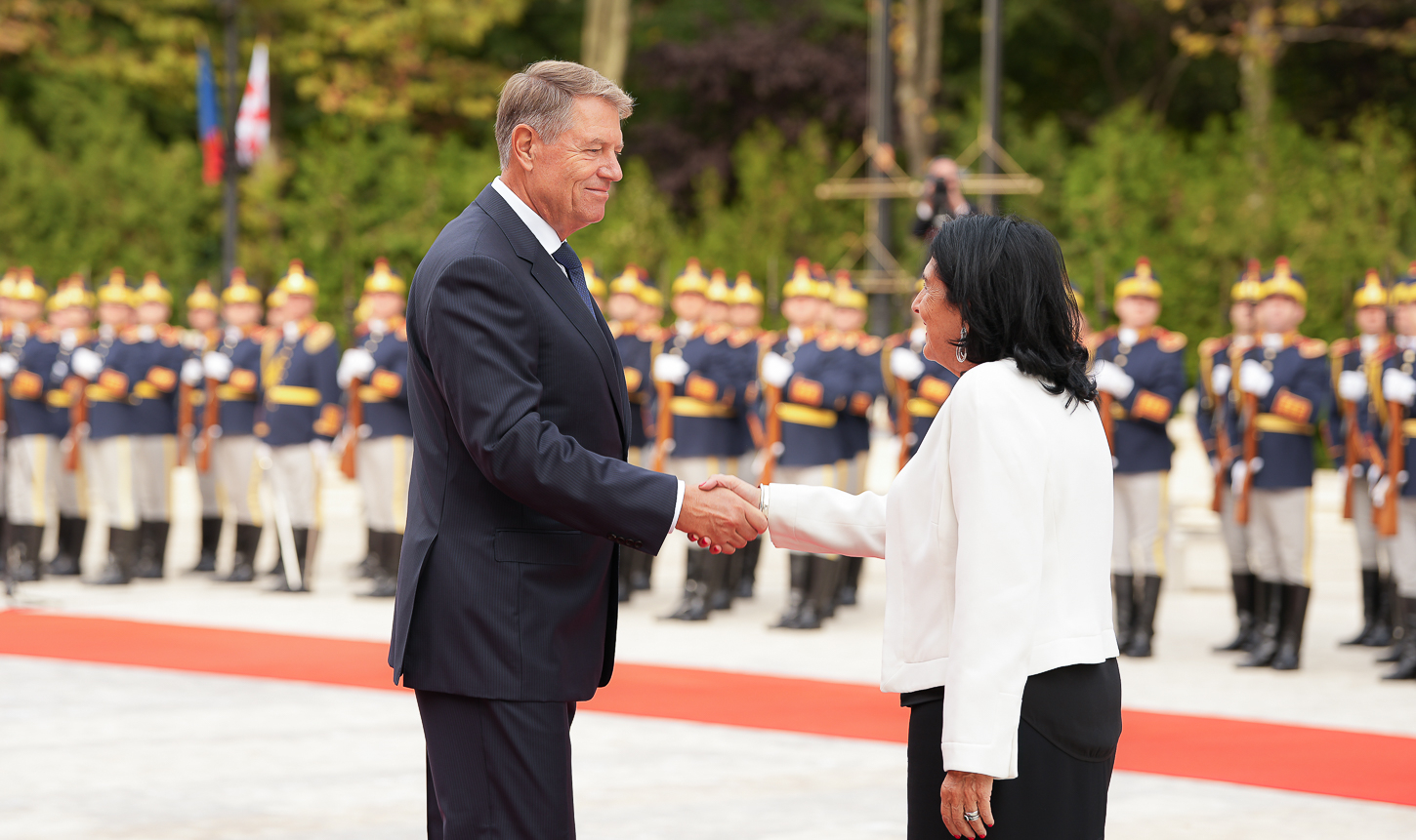 Iohannis: România este unul dintre cei mai fermi susţinători ai Georgiei pentru integrarea europeană şi euroatlantică