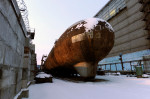 First Soviet nuclear submarine Leninsky Komsomol