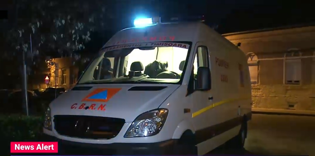 Plan roșu de intervenție declanșat la o biserică din Timișoara din cauza unui miros înțepător