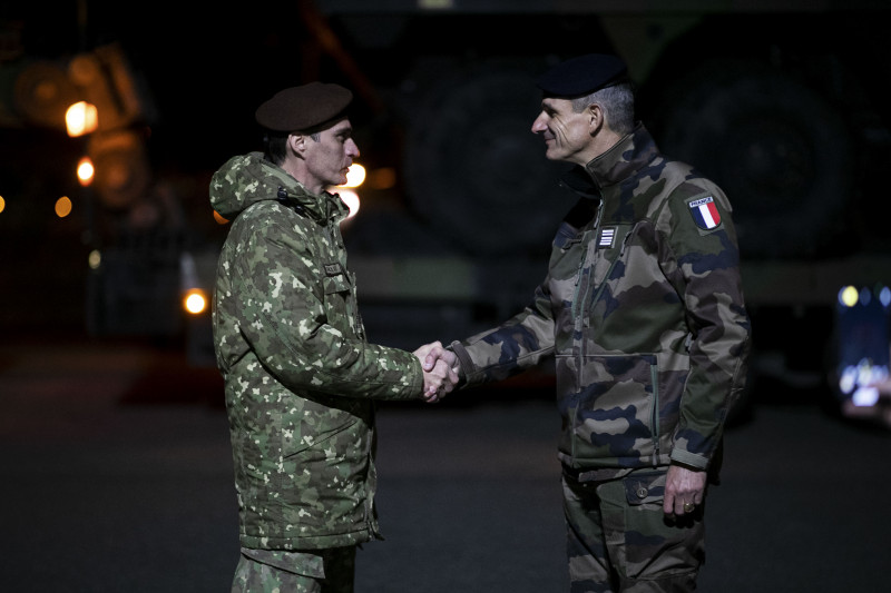 NADLAC - CONVOI MILITAR FRANCEZ - 23 OCT 2022