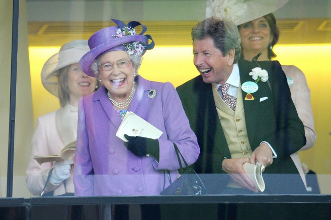File photo dated 20/6/2013 of Queen Elizabeth II with her racing manager John Warren at Ascot Racecourse, Berkshire. King Charles III has celebrated his first winner in the famous royal silks. Horses previously owned by the late Queen now race on in the p