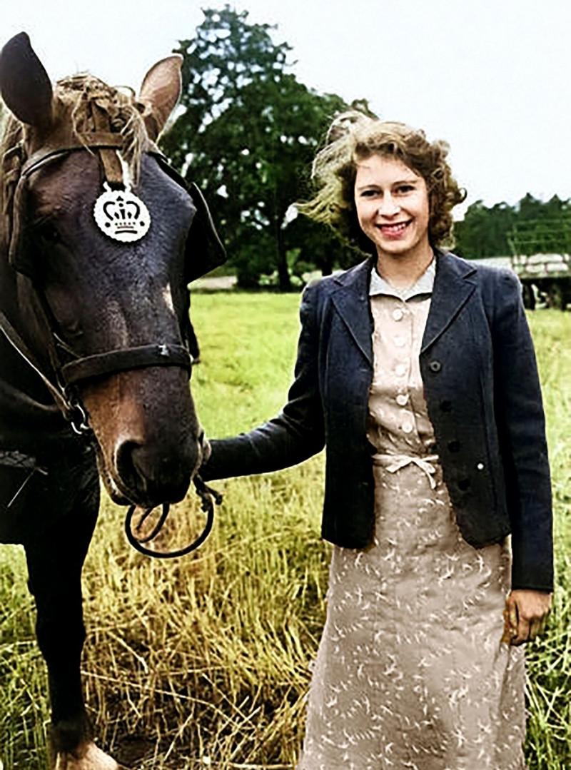 Princess Elizabeth II, a horse lover