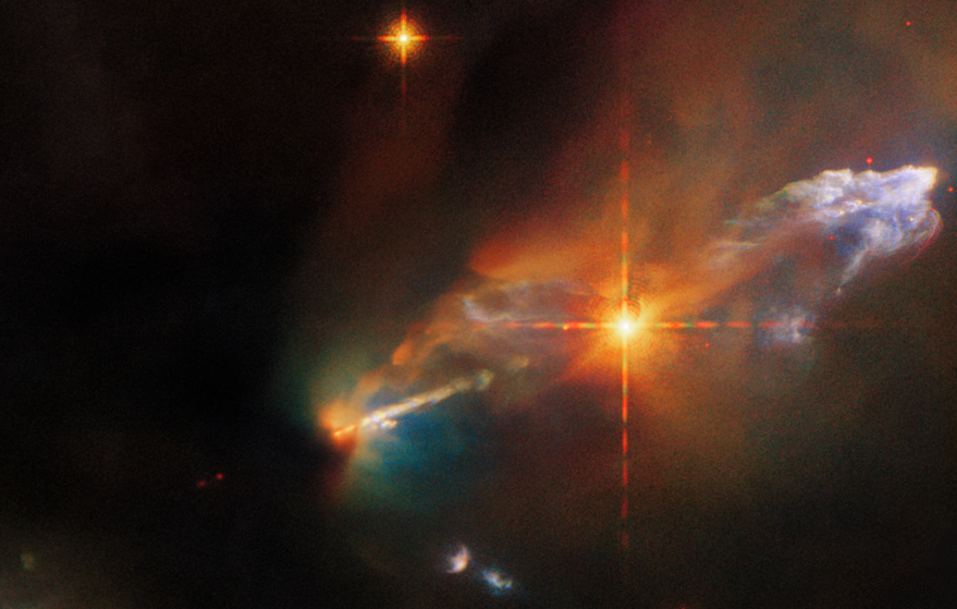 Hubble a fotografiat o „creșă stelară” și a surprins fenomenele astronomice extrem de violente care se manifestă la nașterea stelelor