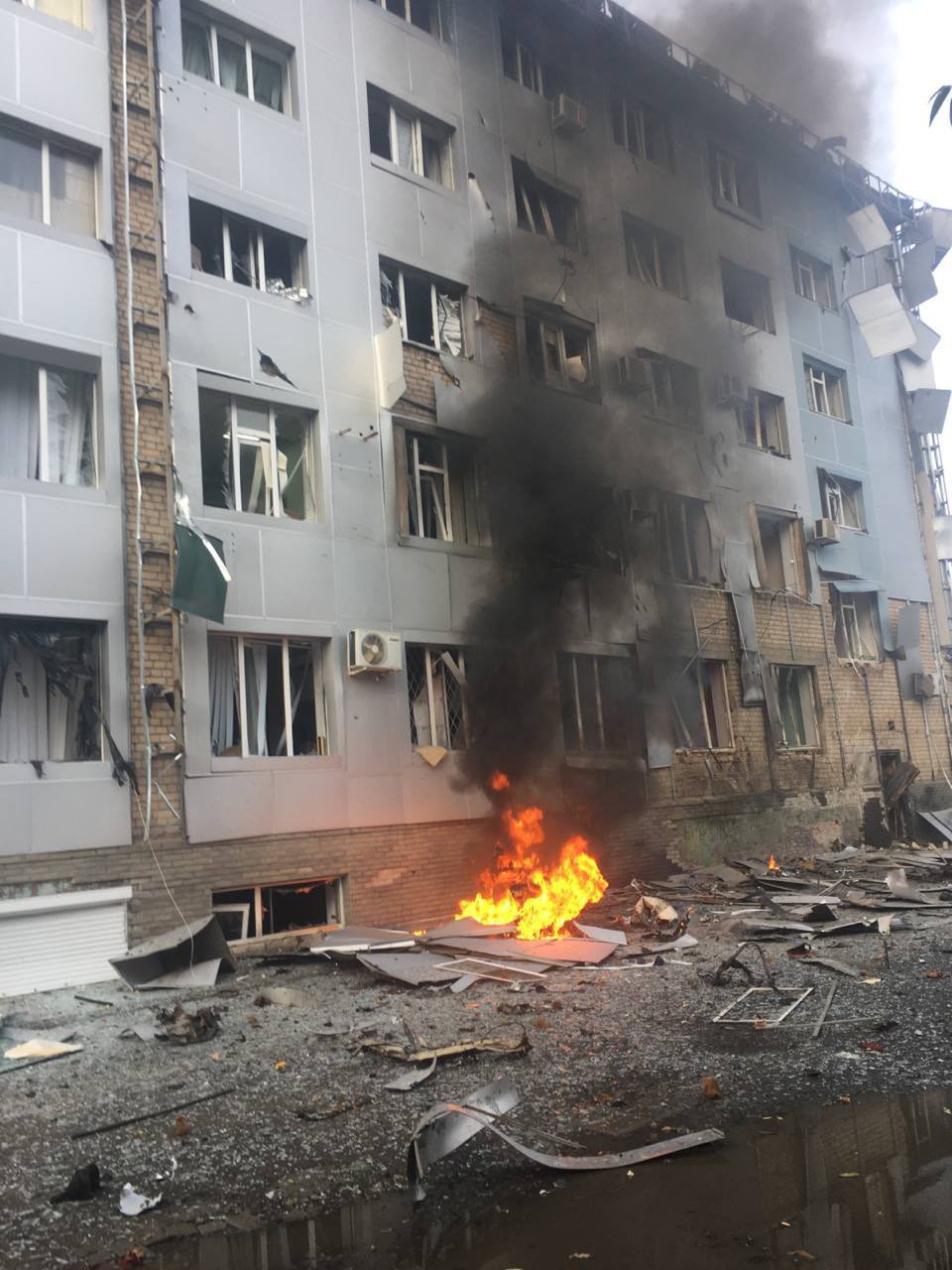 O mașină-capcană a explodat în Melitopol, cinci oameni au fost răniți. ONU trimite inspectori la două locații nucleare din Ucraina