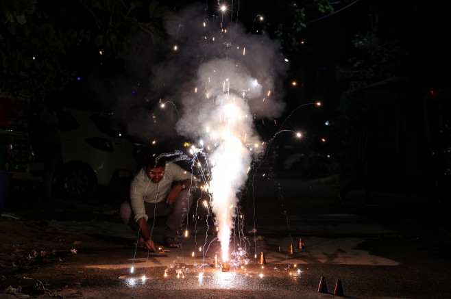 Diwali Celebrations In India, New Delhi - 24 Oct 2022