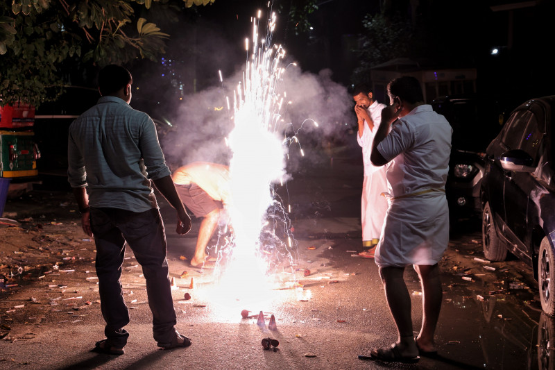 Diwali Celebrations In India, New Delhi - 24 Oct 2022