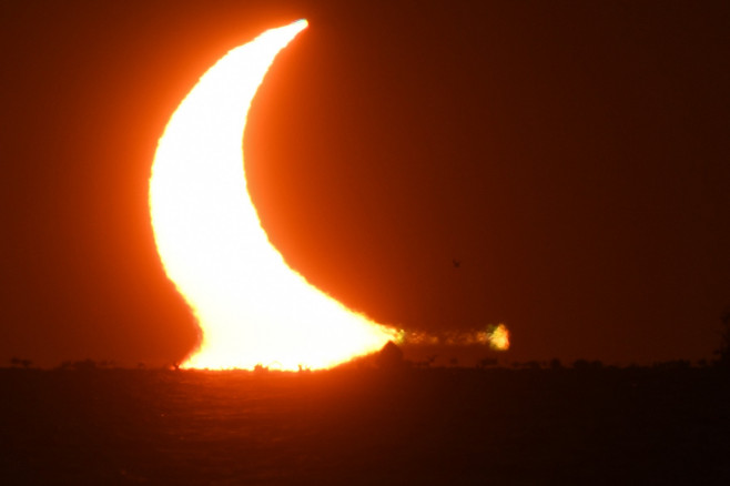 Russia Partial Solar Eclipse