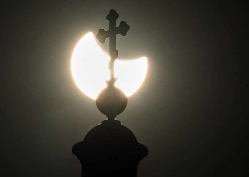 Russia Partial Solar Eclipse