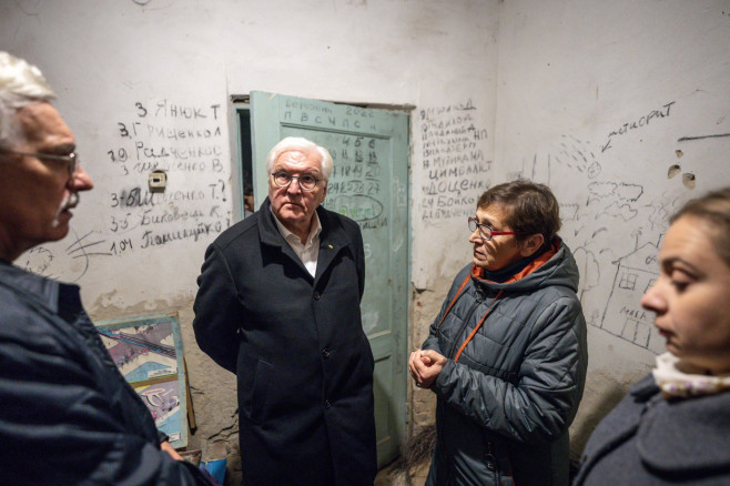 Federal President Steinmeier in Ukraine