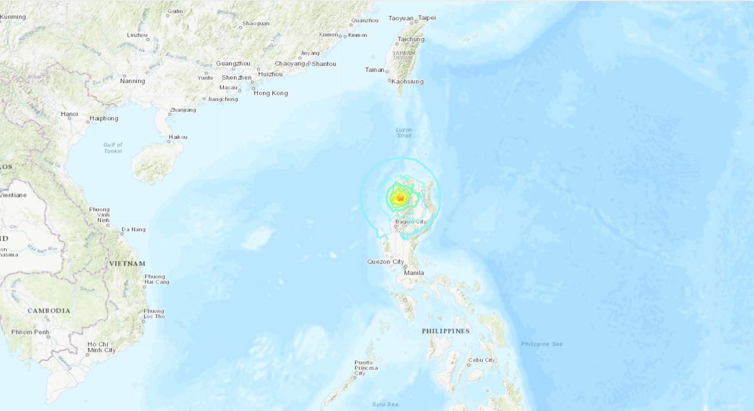 Cutremur puternic în Filipine. Seismul cu magnitudinea de 6,4 ar fi provocat pagube importante