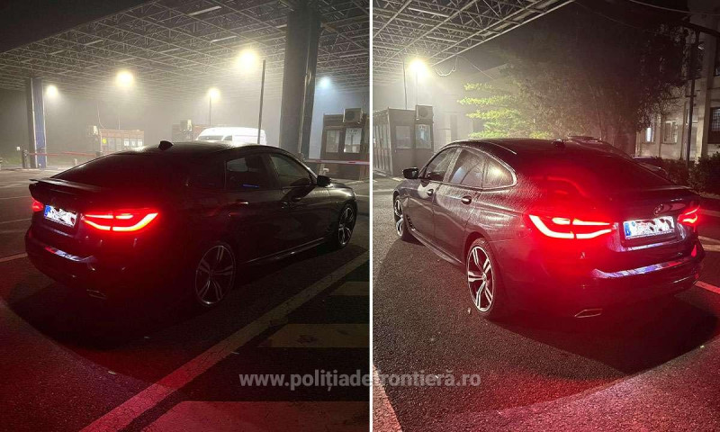 Mașini căutate de poliția din Olanda și Germania, oprite la intrarea în România