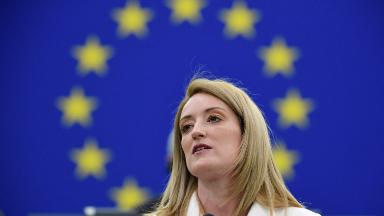 Șefa Parlamentului European, Roberta Metsola