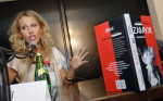 ITAR-TASS 113: MOSCOW, RUSSIA. APRIL 5. TV personality Ksenia Sobchak gives a press conference on her and Oksa