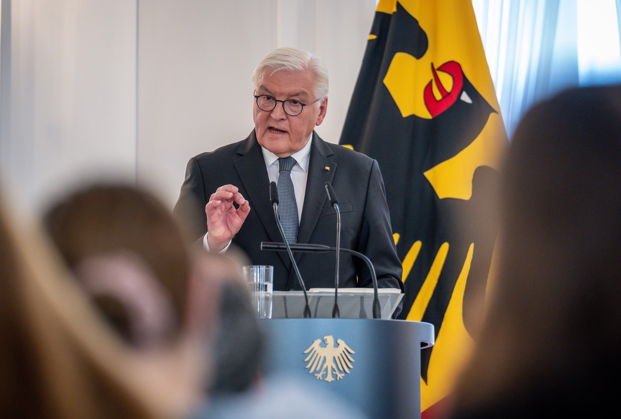 Președintele Germaniei respinge ideea negocierilor cu Putin: „În fața răului, bunăvoința nu este suficientă”