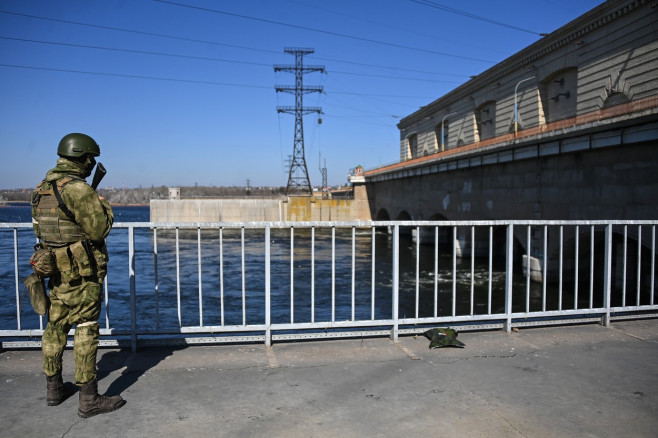 Ukraine Kakhovka Hydroelectric Power Plant