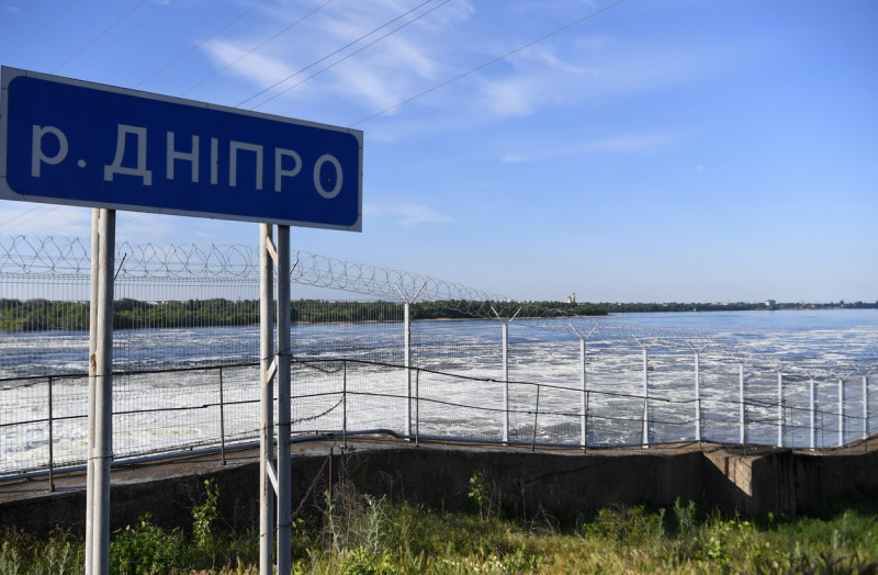 Ukraine Russia Military Operation Hydroelectric Station