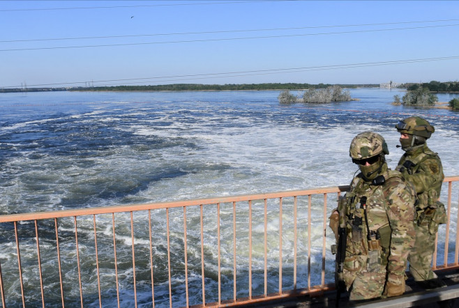 Ukraine Russia Military Operation Hydroelectric Station