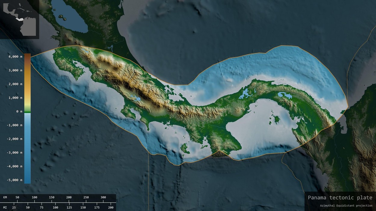 Un cutremur cu magnitudine 6,7 s-a produs la numai 10 km adâncime în Oceanul Pacific, în apropiere de Panama