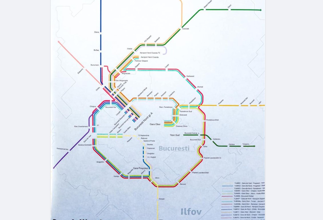 CFR a aprobat protocolul cu PMB pentru prima etapă a trenului metropolitan. Sunt vizate 3 trasee prioritare