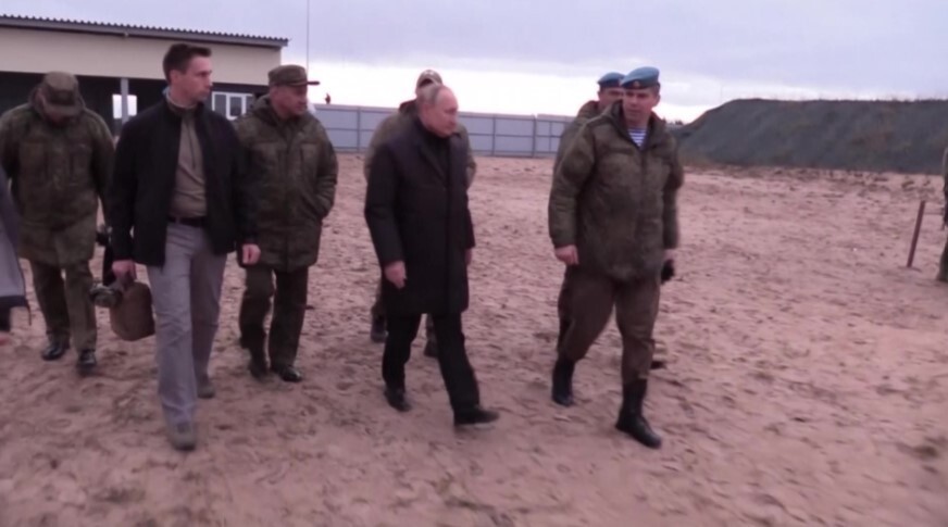 Putin a mers pe front în Herson și Lugansk, anunță Kremlinul