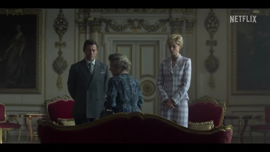 imagine din serialul „The Crown”, difuzat de Netflix