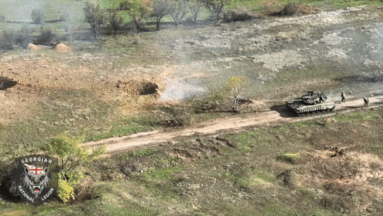 Mercenari Wagner uciși de voluntari georgieni în Ucraina. Imagini dramatice din momentul asaltului asupra unei tranșee apărate de ruși