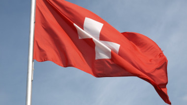 Drapelul Elveției.