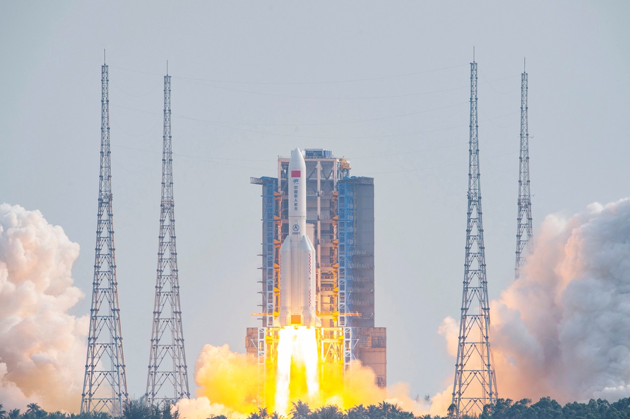 Prima stație spațială chinezească este aproape de a fi operațională. China a lansat ultimul modul pe orbita planetei