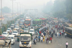 Air Pollution in New Delhi, India - 2 Nov 2022