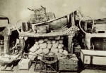 "Antechamber of the Tomb of Tutankhamun, Valley of the Kings, Egypt, November 1922. View of the antechamber looking west. The discovery of Tutankhamun's tomb in 1922 by British archaeologist Howard Carter (1874-1939) was one of the most astounding discove