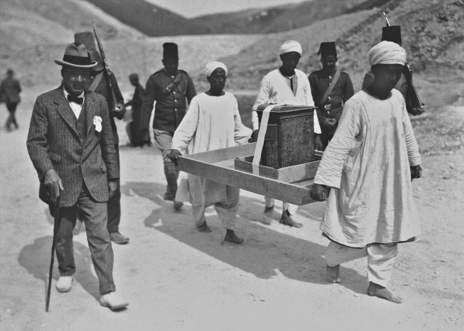 Discovery of King Tutankhamun's Tomb, Valley of the Kings, Luxor, Egypt - Nov 1922