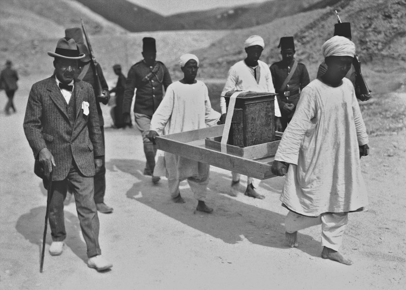 Discovery of King Tutankhamun's Tomb, Valley of the Kings, Luxor, Egypt - Nov 1922