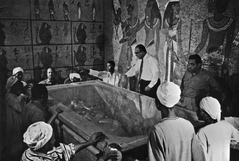 Discovery of King Tutankhamun's Tomb, Valley of the Kings, Luxor, Egypt - Nov 1922