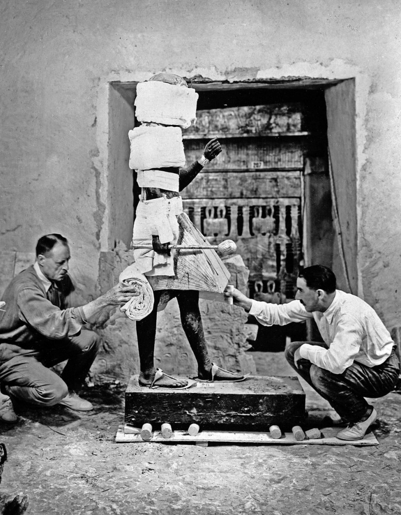 Discovery of King Tutankhamun's Tomb, Valley of the Kings, Luxor, Egypt - Nov 1922