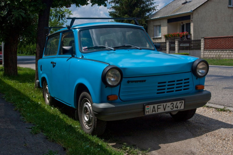 Trabant, the emblematic little car symbolizing the end of the German Democratic Republic