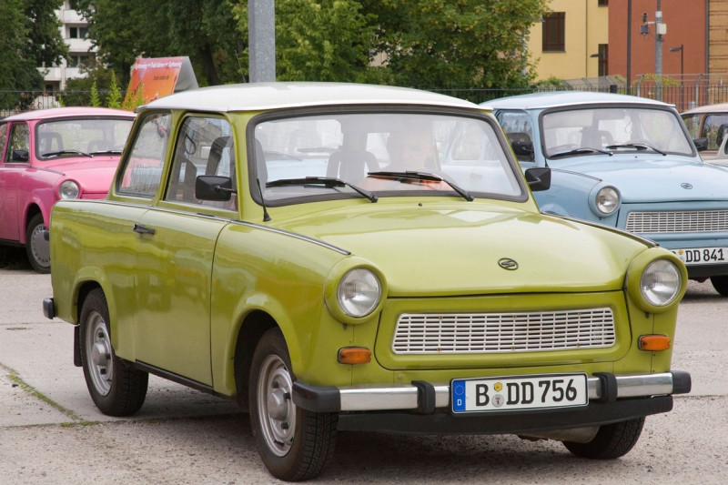 Europe, Germany, Brandenburg, Berlin, Trabant, car