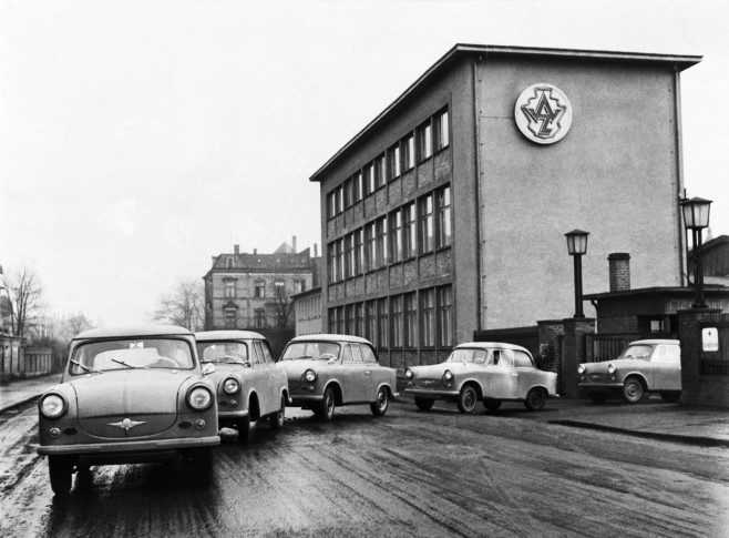 Cvikov (Zwickau), automobilka AWZ, Trabant, auto automobil, výroba