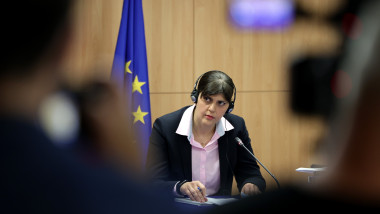 European Chief Prosecutor Laura Kovesi, EU parliament in Sofia, Sofia, Bulgaria - 11 Jun 2021