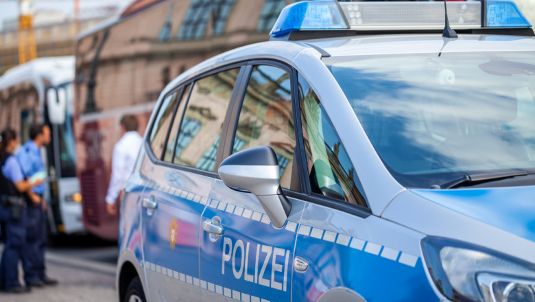 Mașină de poliție din Germania