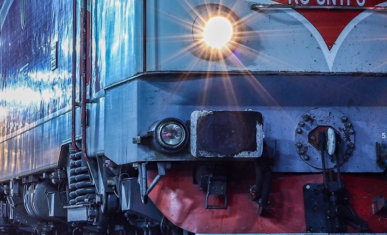 Un tânăr a plecat cu o locomotivă lăsată nesupravegheată în stație la Medgidia