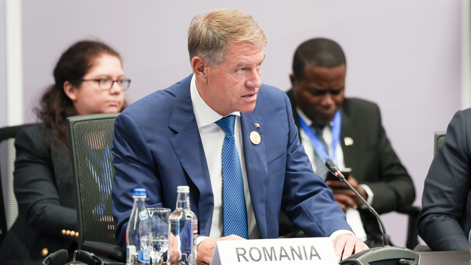 Klaus Iohannis a lăudat Ro-Alert, la COP27: Aceste sisteme trebuie extinse la nivel global