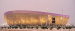 Doha,Qatar- September 09,2022:Lusail Iconic Stadium or Lusail Stadium is a football stadium in Lusail, Qatar.