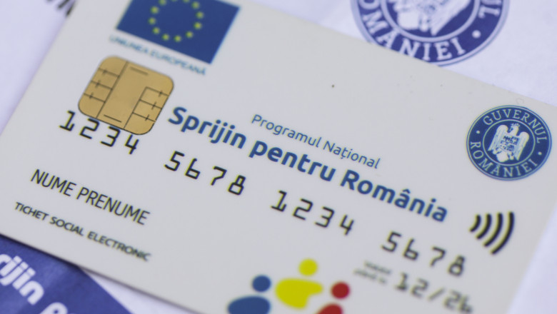 Crește plafonul veniturilor pentru cei care primesc carduri sociale pentru alimente şi mese calde (proiect)