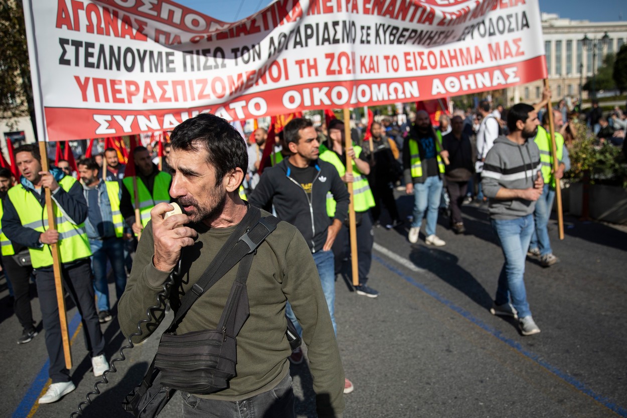 Grevă generală în Grecia din cauza creşterii preţurilor. „Scumpirea vieţii este insuportabilă”