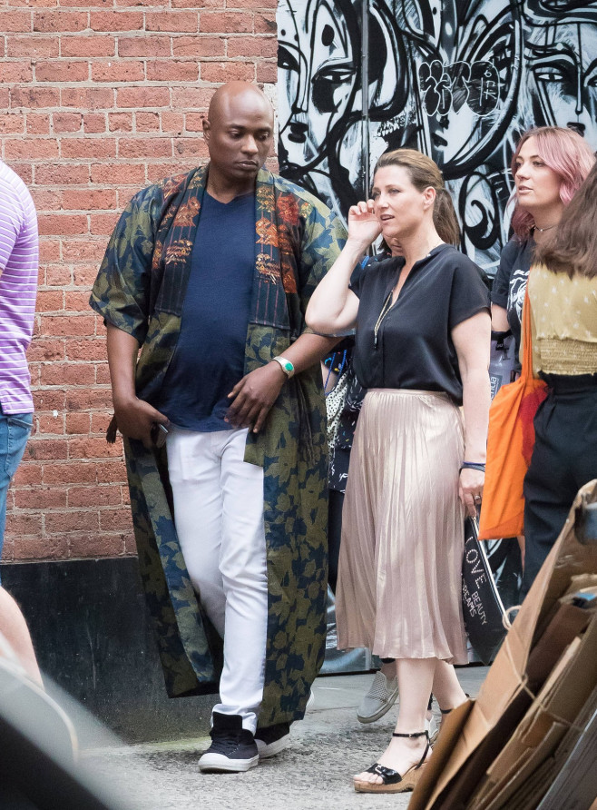 EXCLUSIVE: Princess Märtha Louise of Norway and Shaman Durek in New York