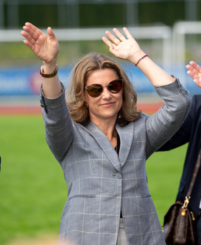 Princess Martha Louise represented the royal family on a sports event for psyskisk retarded, Oslo.