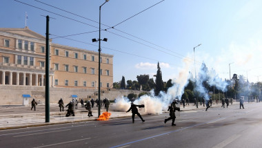 Proteste în Grecia.